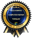 Three best rated badge